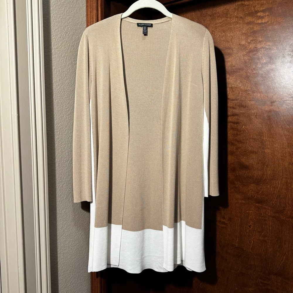 Eileen Fisher Open Front cardigan NWOT